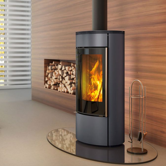 wood burner heating option