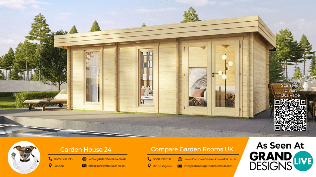 light oak garden room with light oak french doors and windows