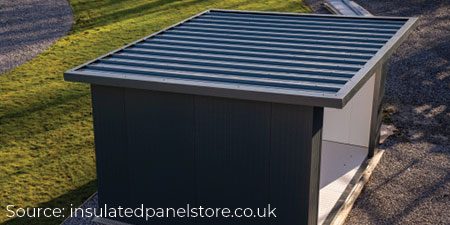 insulated roof panels , roofing option