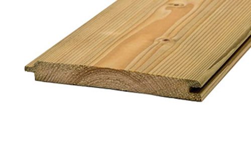 treated timber , exterior option